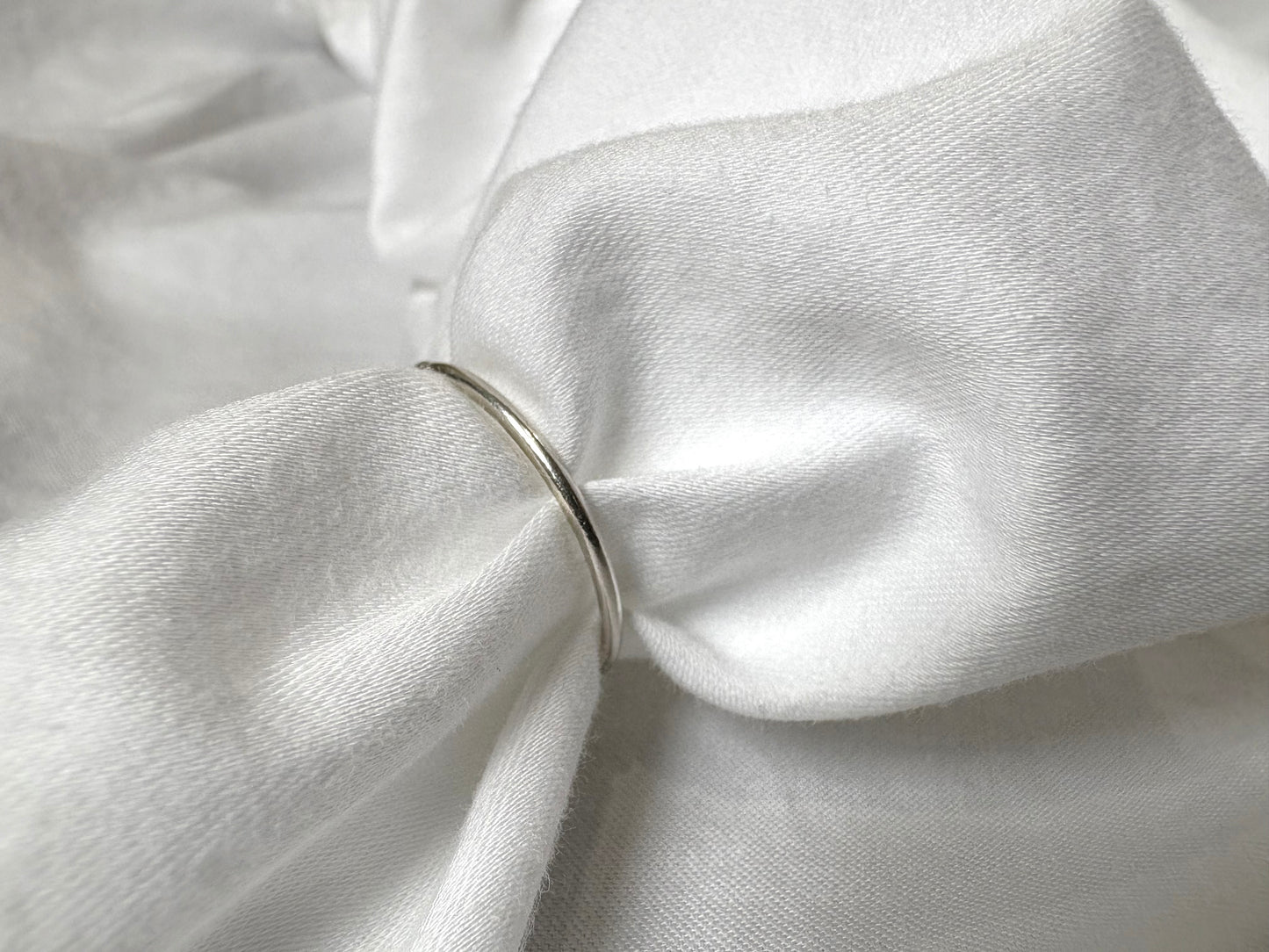 The Alba Minimal Band – Sterling Silver